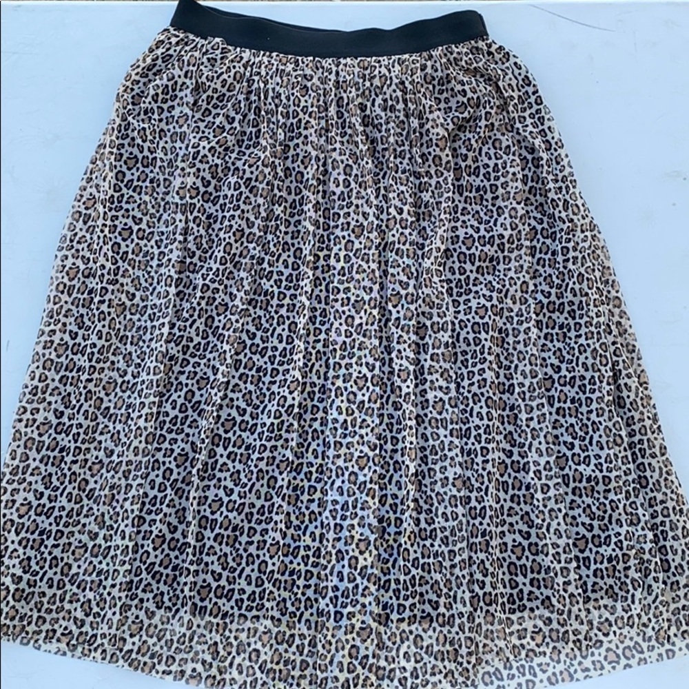 A New Day / Animal Print Skirt Size-S